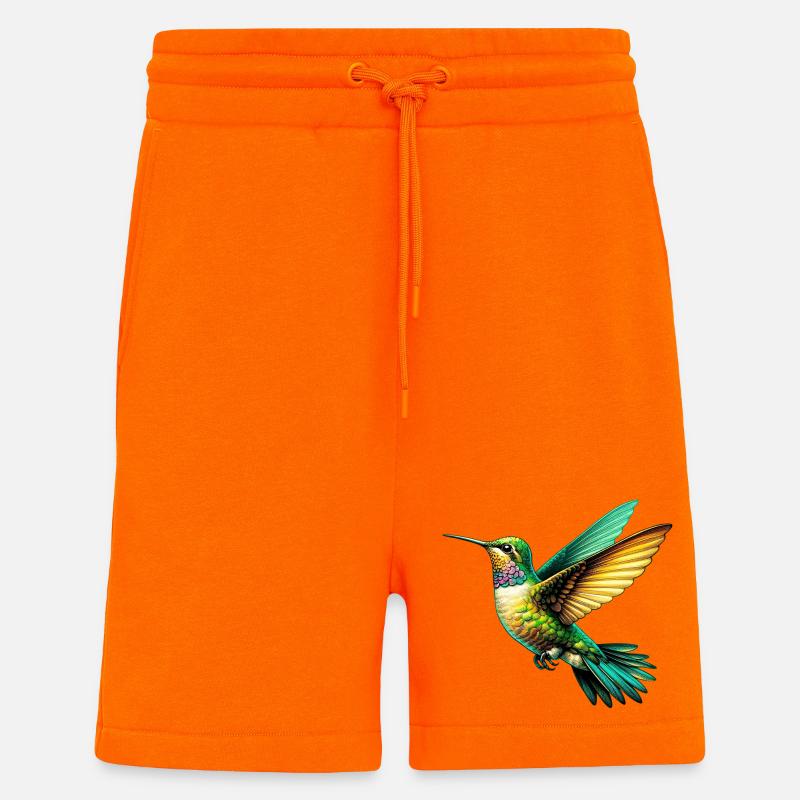 Hummingbird - Shorts - made by SPREAD - SUNSET ORANGE