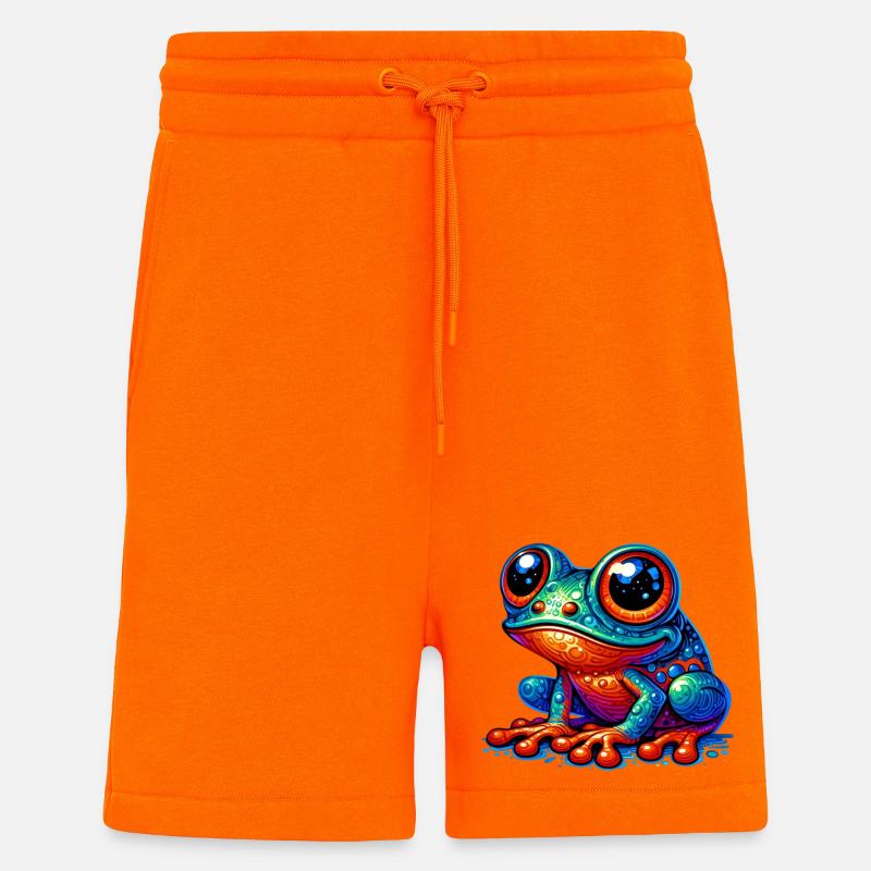 Frosch - Shorts - made by SPREAD - SUNSET ORANGE