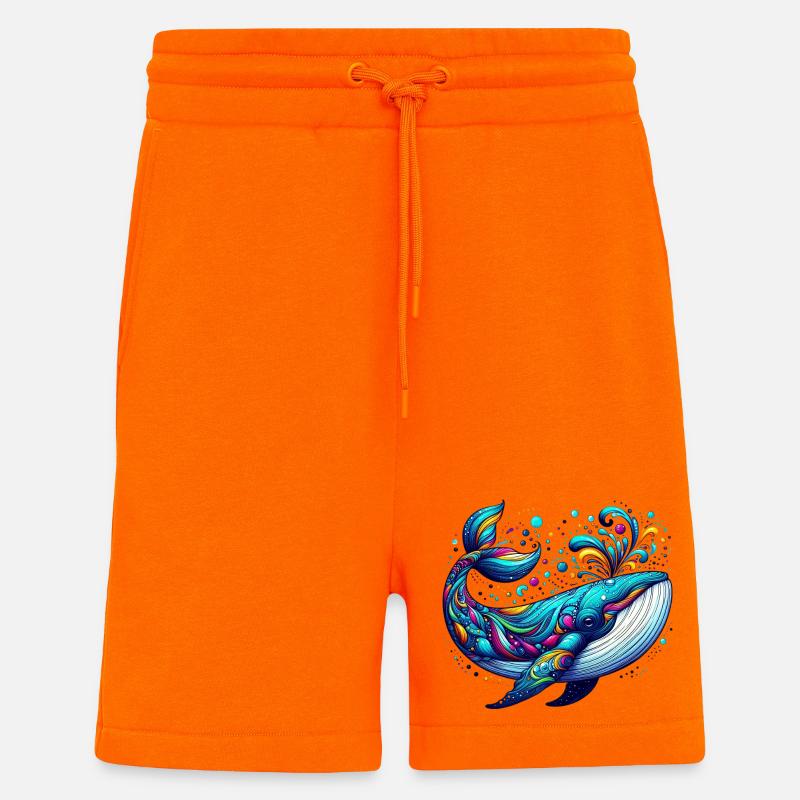 Wal - Shorts - made by SPREAD - SUNSET ORANGE
