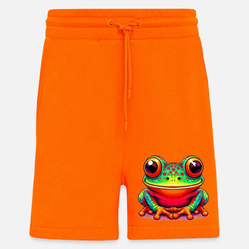 Frosch - Shorts - made by SPREAD - SUNSET ORANGE