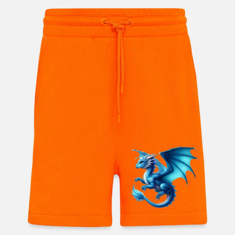 Dragon - Short bio décontracté fabriqué en UE - SUNSET ORANGE