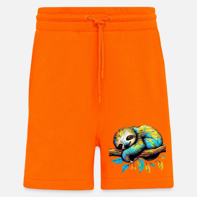 Faultier - Shorts - made by SPREAD - SUNSET ORANGE