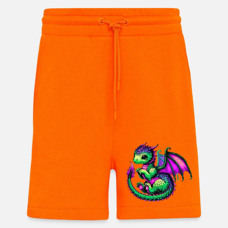 Drache - Shorts - made by SPREAD - SUNSET ORANGE