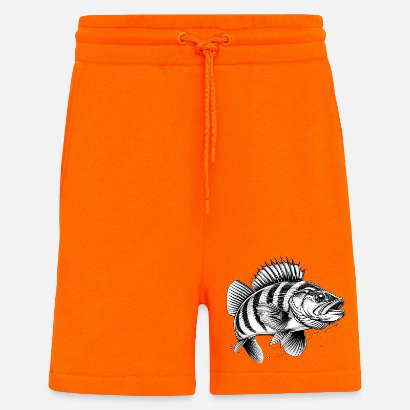 Flussbarsch - Shorts - made by SPREAD - SUNSET ORANGE