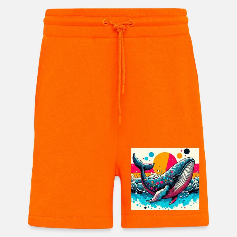 Wal - Shorts - made by SPREAD - SUNSET ORANGE
