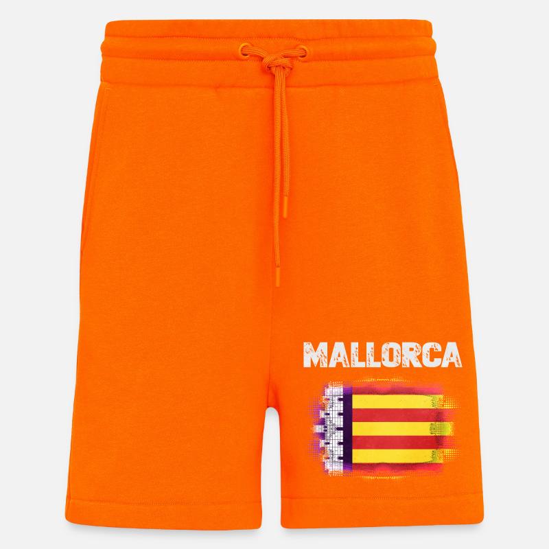 Mallorca - Shorts - made by SPREAD - SUNSET ORANGE
