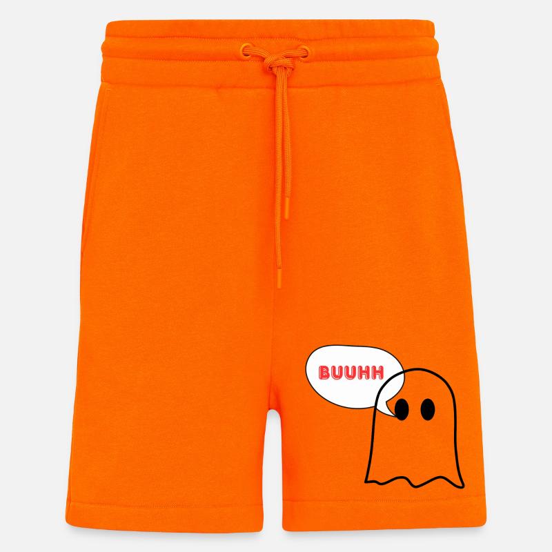 Expressive comic idiom - Shorts - made by SPREAD - SUNSET ORANGE