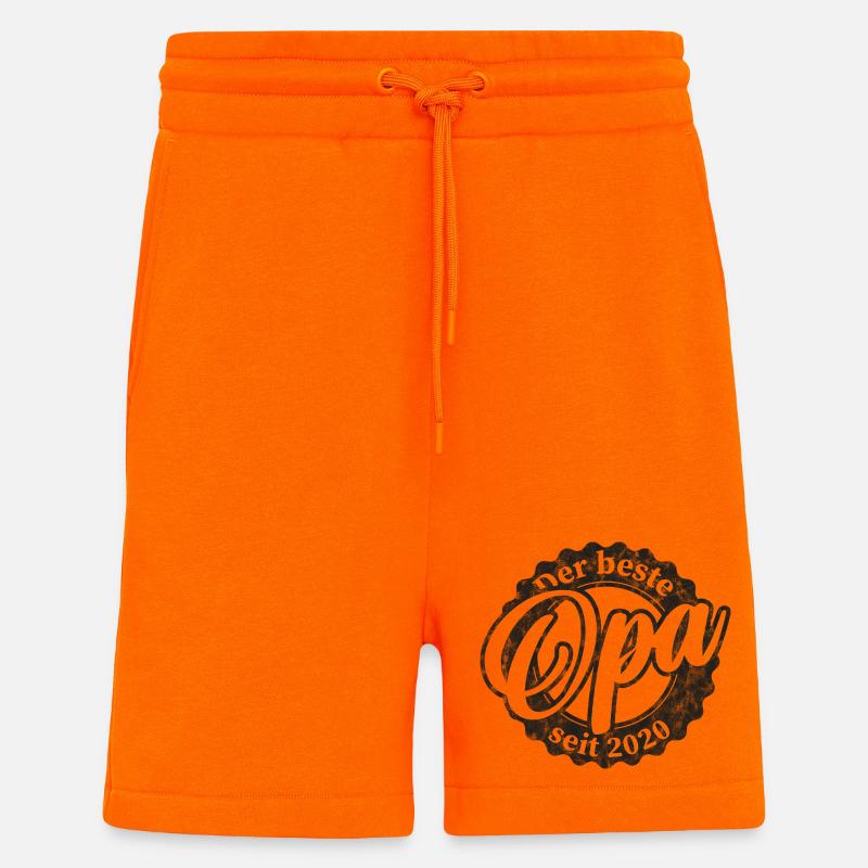 Der Beste Opa seit 2020 - Shorts - made by SPREAD - SUNSET ORANGE