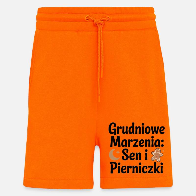 Dezemberträume: Schlaf und Lebkuchen - Shorts - made by SPREAD - SUNSET ORANGE