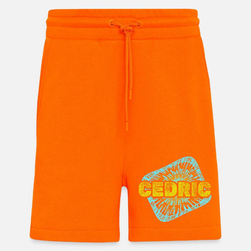 Cedric als Freizeit - Shorts - made by SPREAD - SUNSET ORANGE