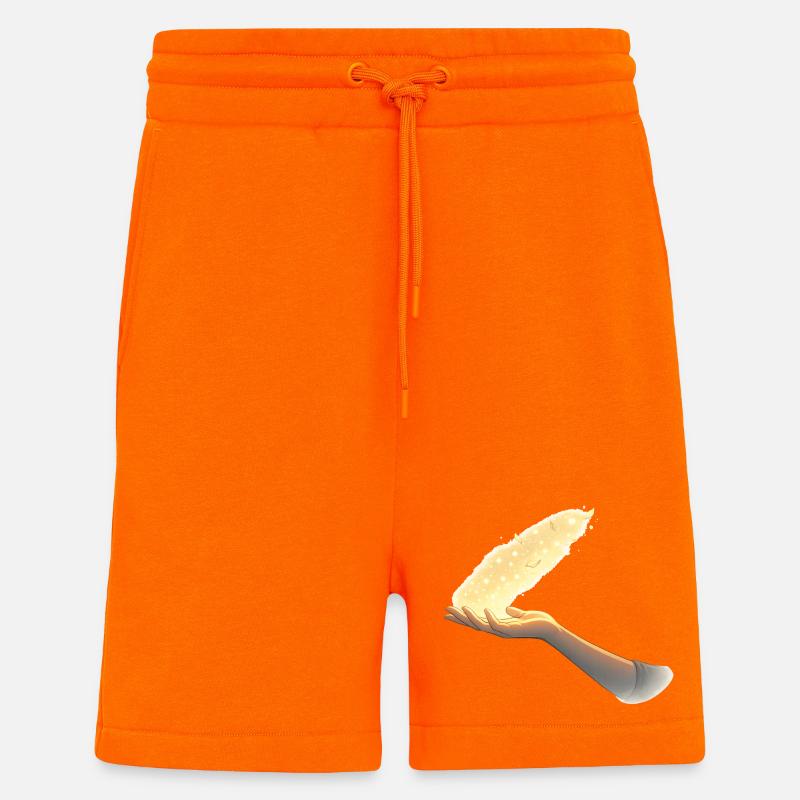 Loslassen – ein stilles Zeichen - Shorts - made by SPREAD - SUNSET ORANGE