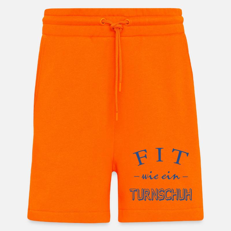 FIT wie ein Turnschuh - Shorts - made by SPREAD - SUNSET ORANGE