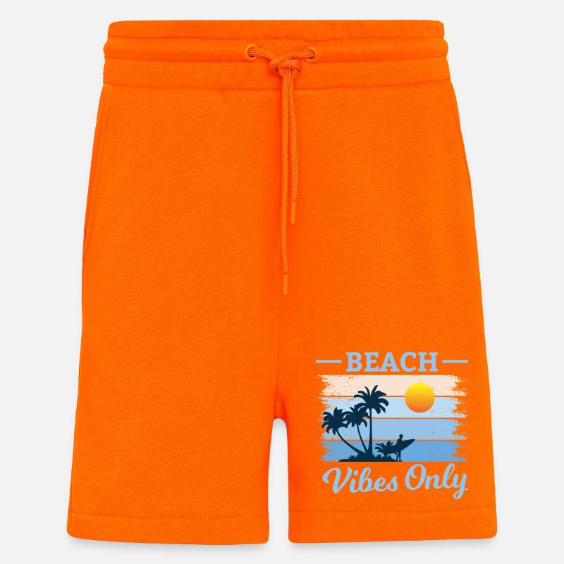 Beach Palm Tree Sunset Design - Shorts - made by SPREAD - SUNSET ORANGE