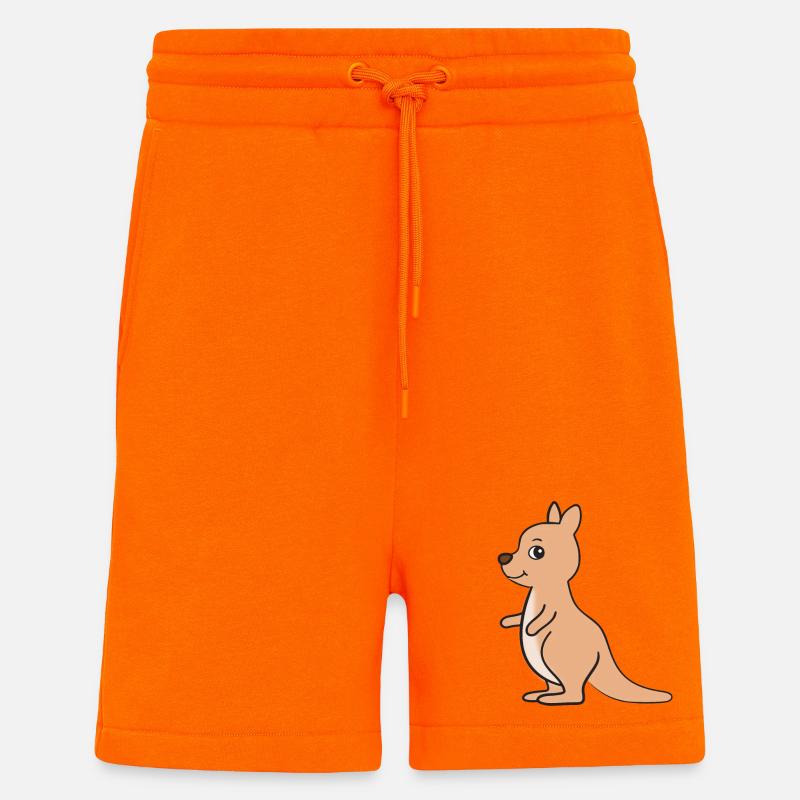 Kangaroo - Shorts - made by SPREAD - SUNSET ORANGE