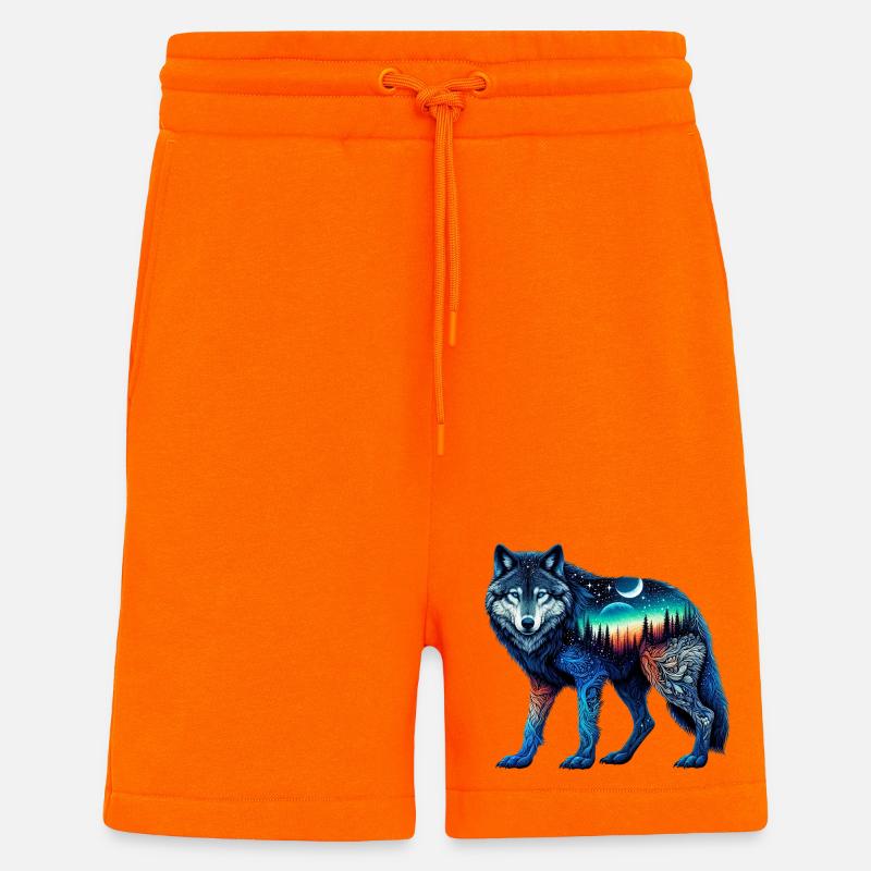 Wolf - Shorts - made by SPREAD - SUNSET ORANGE