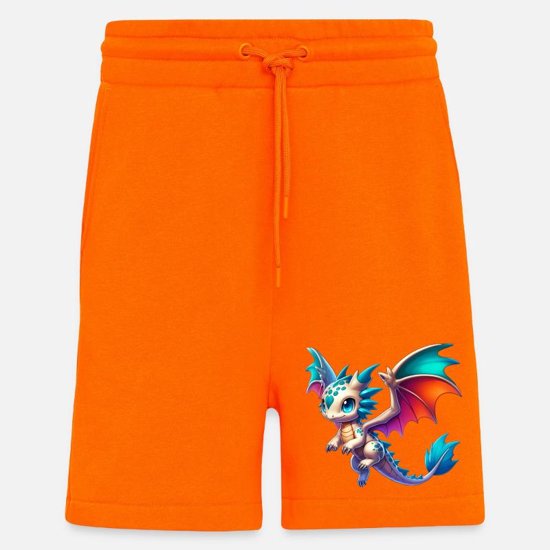 Drache - Shorts - made by SPREAD - SUNSET ORANGE