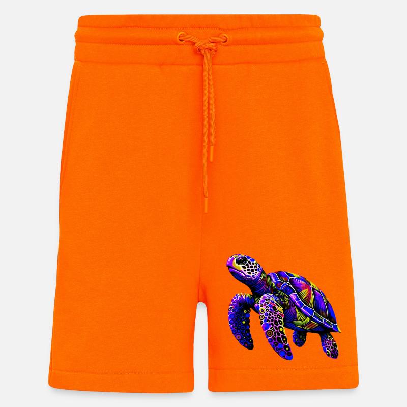 Schildkröte - Shorts - made by SPREAD - SUNSET ORANGE