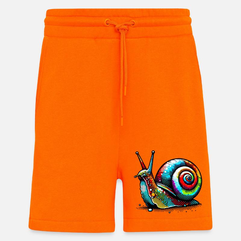 Schnecke - Shorts - made by SPREAD - SUNSET ORANGE
