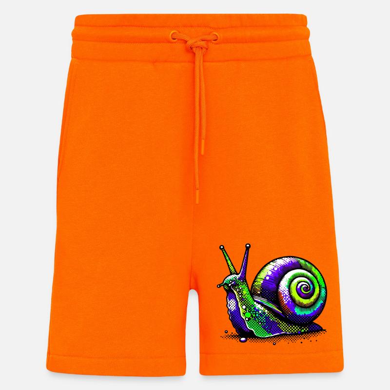 Schnecke - Shorts - made by SPREAD - SUNSET ORANGE