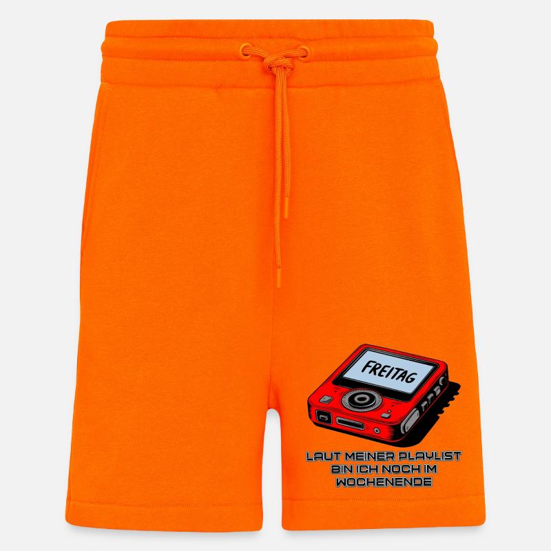Playlist Wochenende - Shorts - made by SPREAD - SUNSET ORANGE