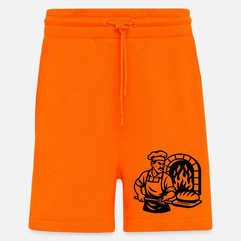 Bäcker - Shorts - made by SPREAD - SUNSET ORANGE