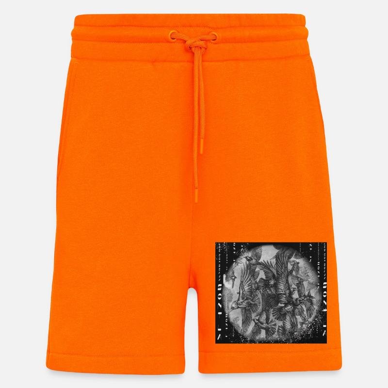 Vögel - Shorts - made by SPREAD - SUNSET ORANGE