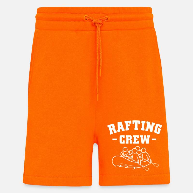 Kayaking Rafting Paddle Boat Kayaking - Shorts - made by SPREAD - SUNSET ORANGE