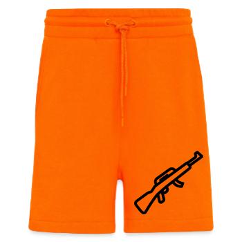 Submachine gun - Shorts - made by SPREAD - SUNSET ORANGE - Front
