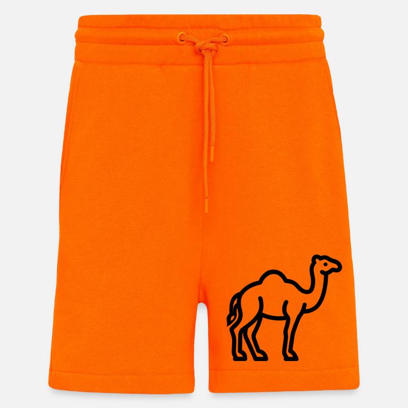 Kamel - Shorts - made by SPREAD - SUNSET ORANGE