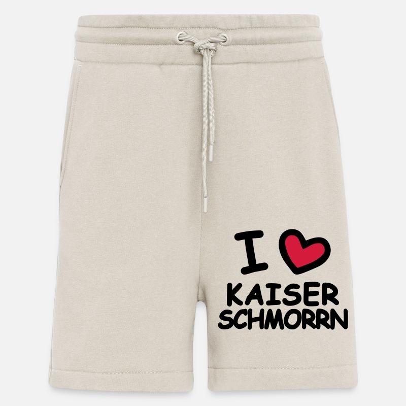 I Love Kaiserschmorrn - Shorts - made by SPREAD - WARM CLAY