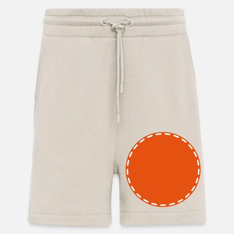 Kreis Symbol Platzhalter Leer - Shorts - made by SPREAD - WARM CLAY