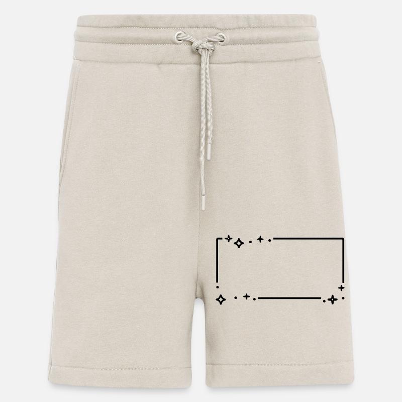 Sternchen Sterne Rahmen - Shorts - made by SPREAD - WARM CLAY