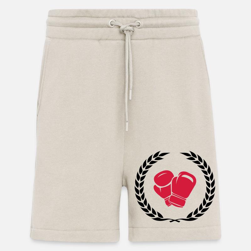 Boxe - Short bio décontracté fabriqué en UE - WARM CLAY
