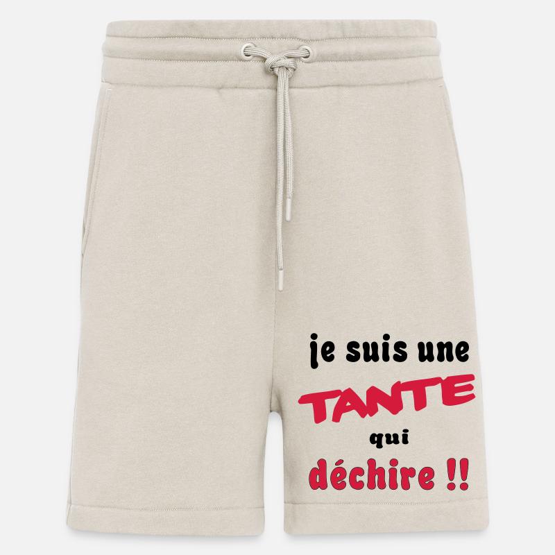 Ich bin eine Tante... - Shorts - made by SPREAD - WARM CLAY