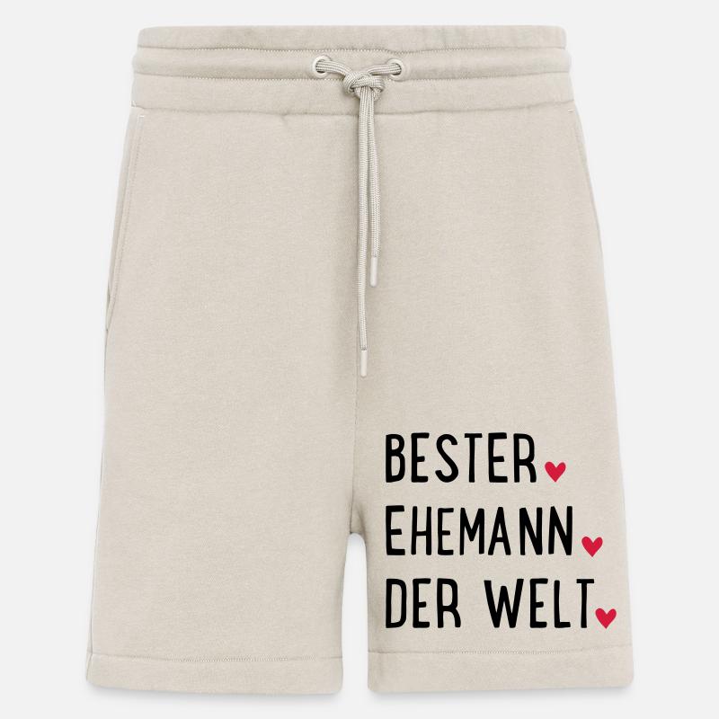 Bester Ehemann der Welt - Shorts - made by SPREAD - WARM CLAY