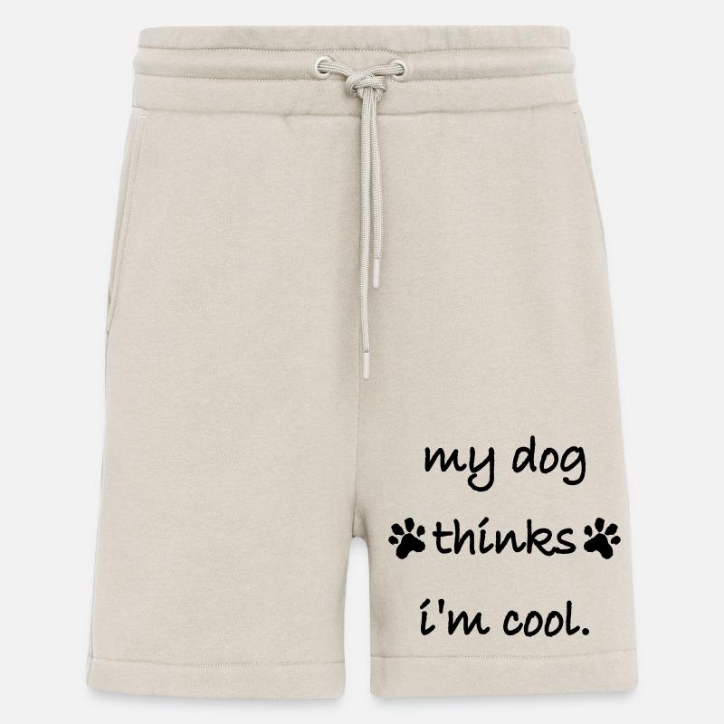 Dog thinks im cool - Shorts - made by SPREAD - WARM CLAY