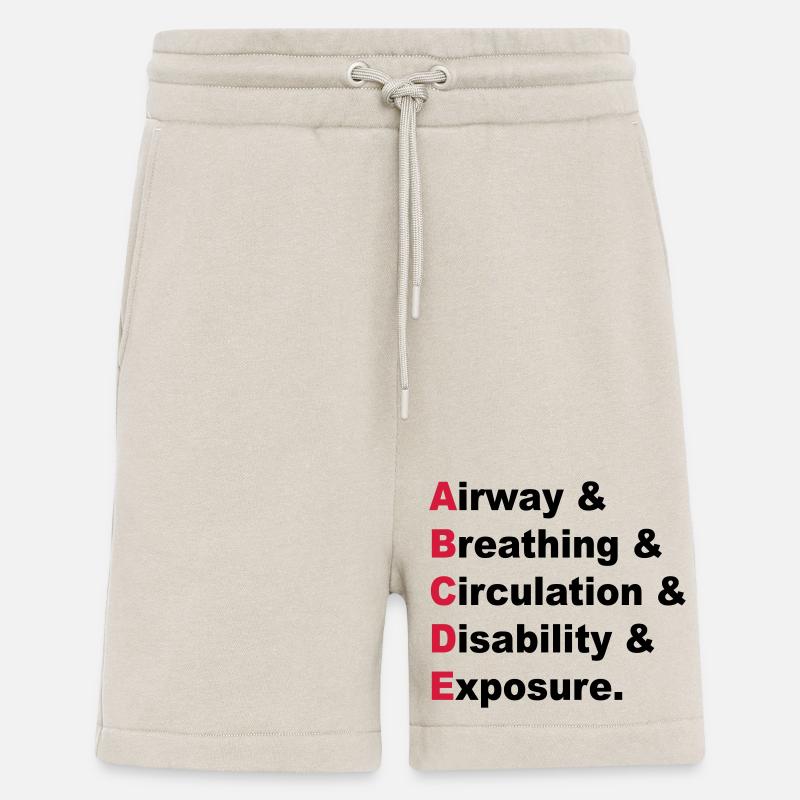 Règle ABCDE - Short bio décontracté fabriqué en UE - WARM CLAY