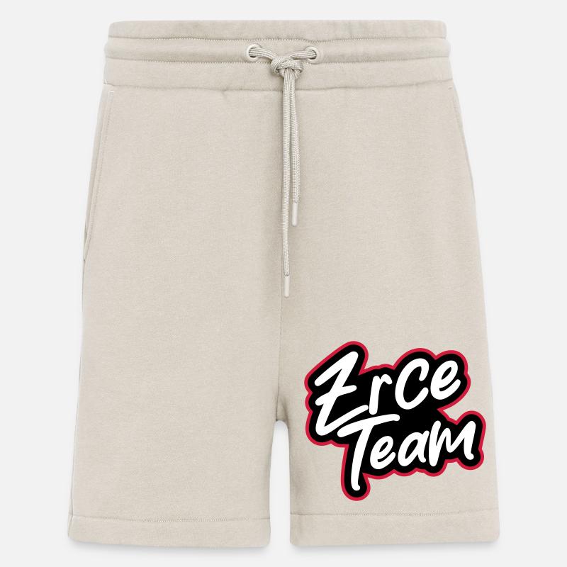 L’équipe Zrce - Short bio décontracté fabriqué en UE - WARM CLAY