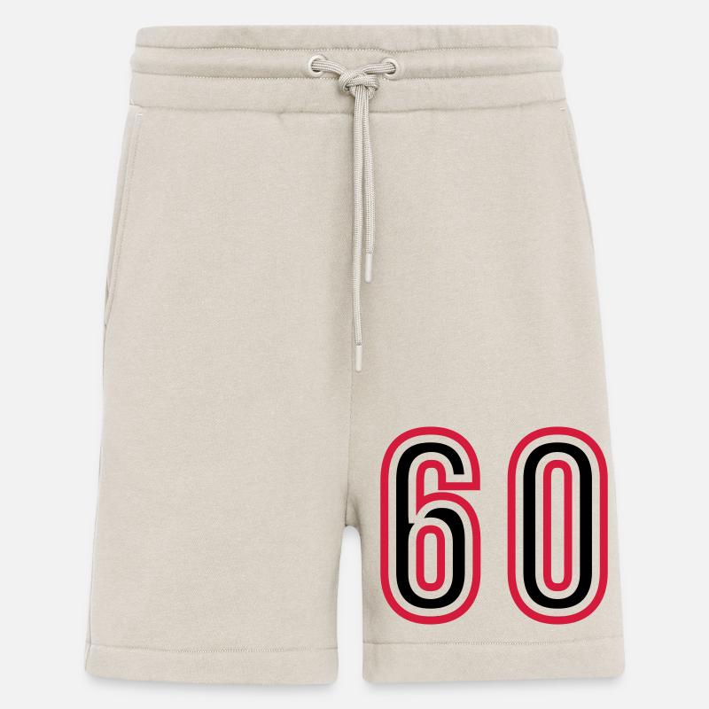 60 Number Years Jersey - Shorts - made by SPREAD - WARM CLAY