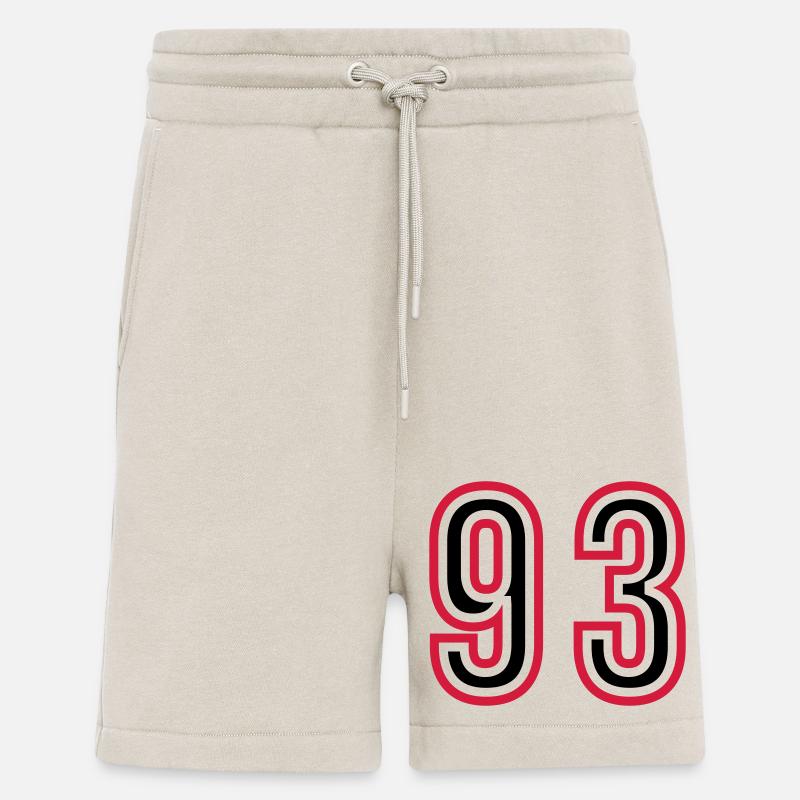 93 Number Years Jersey - Shorts - made by SPREAD - WARM CLAY