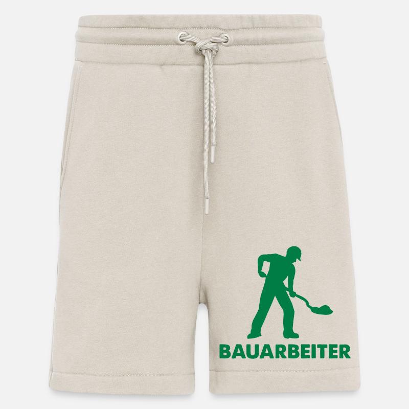 Chantier 1 - Short bio décontracté fabriqué en UE - WARM CLAY