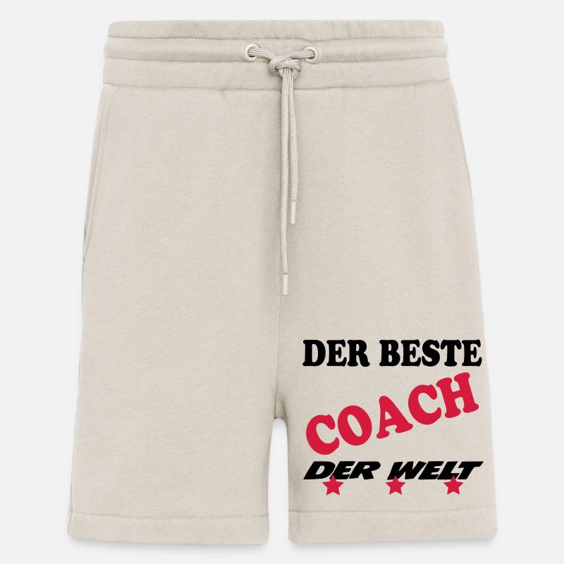DER BESTE COACH - Short bio décontracté fabriqué en UE - WARM CLAY