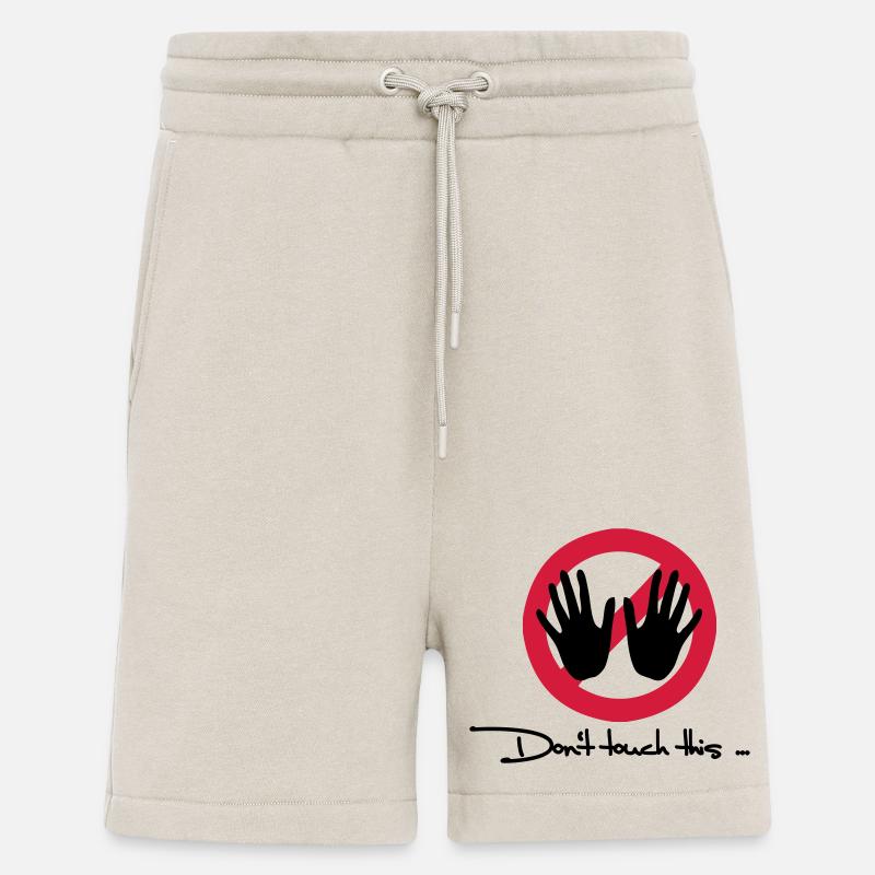 Don't touch this - Shorts - made by SPREAD - WARM CLAY