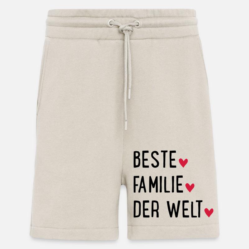 BESTE FAMILIE - Shorts - made by SPREAD - WARM CLAY