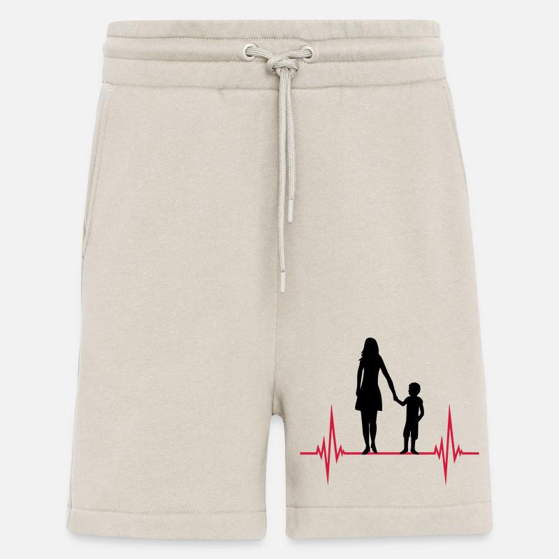 Mama Son Pulse - Shorts - made by SPREAD - WARM CLAY