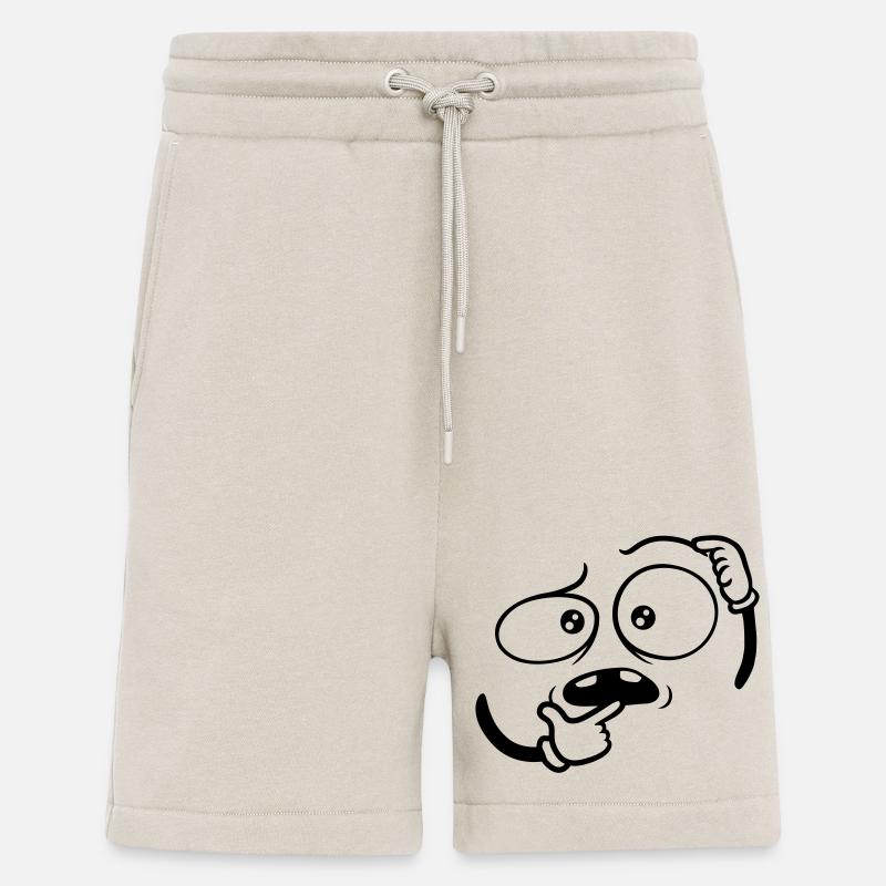 Zweifelnd Hand Geste Gesicht - Shorts - made by SPREAD - WARM CLAY