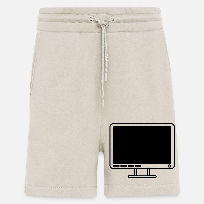 Screen Display Computer Icon - Shorts - made by SPREAD - WARM CLAY