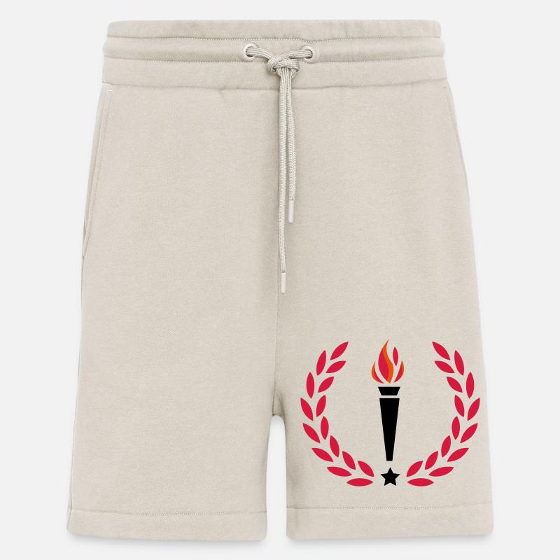 Fire Torch - Shorts - made by SPREAD - WARM CLAY