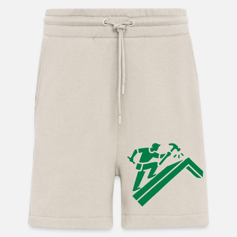 couvreur - Short bio décontracté fabriqué en UE - WARM CLAY