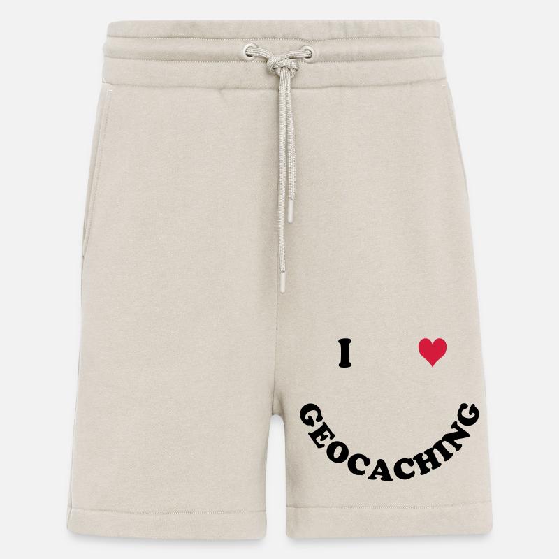 Geocaching - Short bio décontracté fabriqué en UE - WARM CLAY